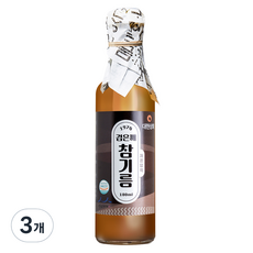 Daehyeonsanghoe 低溫壓榨黑芝麻香油, 3個, 180ml