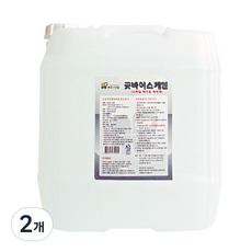 굿바이스케일 식기세척기 스케일 제거제, 20kg, 2개