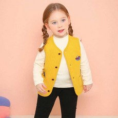 mollimelli 羅紋刺繡背心+長袖上衣