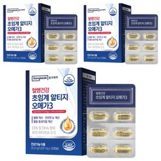 Dongkook 東國製藥 超臨界rTG Omega-3魚油膠囊, 30顆, 3個