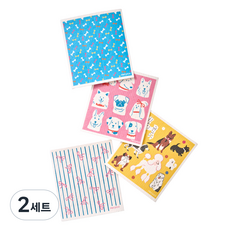 Recyco 纖維素可重複使用抹布 Doggy Daydreams 圖案 4件組, 2套