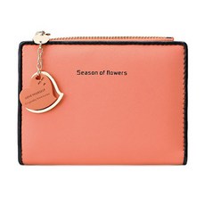 BUBBLYDAY 女款愛心吊飾短夾