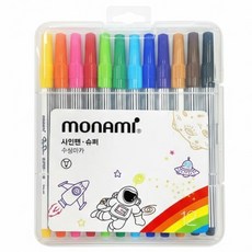 monAmi Super tl 超級水性簽字筆 12色, 綜合色, 1盒