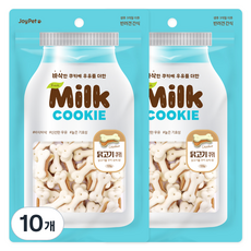 조이펫 강아지 밀크 쿠키 간식, 닭고기, 100g, 10개