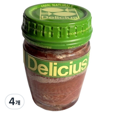 델리시우스 앤쵸비 필렛 인 해바라기오일, 58g, 4개