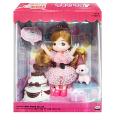 MIMI WORLD 新迷你小MIMI系列娃娃 Set, 12cm, 款式隨機, 1盒
