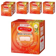 Kao 花王 MegRhythm 美舒律 蒸氣眼罩 金木犀花香, 12片, 6個