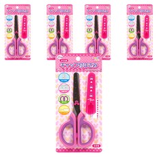 sun-star HappyStu:D 米妮快樂學童文具 安全剪刀, 粉色, 5支