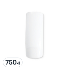 補充用人造美甲片 方形 5號, 補充用 方形 自然色 5號, 750個