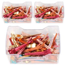 藍色 Trade Hair Gwak Pin 捲髮夾 50 枚, 混色, 3個