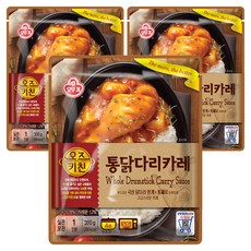 오뚜기 오즈키친 통닭다리카레, 300g, 3개