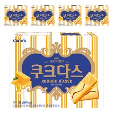 쿠크다스 치즈, 5개, 128g