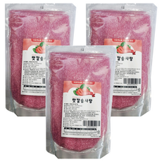 棉花糖機專用糖粉 草莓味, 500g, 3包