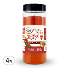 BokineMeokgeori 中國產極辣青陽辣椒細粉, 4個, 250g