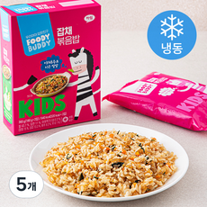 푸디버디 잡채 볶음밥 2입 (냉동), 360g, 5개