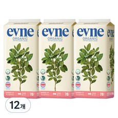 evne 柔順護墊, 加長, 78入, 12個