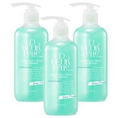 로더렛 인 잉글랜드 컬러핏 샴푸 파우더리 브리즈, 500ml, 3개