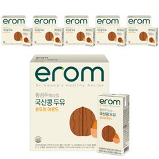 이롬 황성주 박사의 국산콩 두유 호두 아몬드, 190ml, 96개