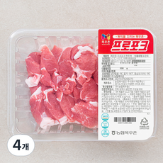 목우촌 프로포크한돈 앞다리 찌개용 (냉장), 500g, 4개