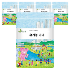 Areumdre 瑪黛茶三角茶包, 25入, 5個, 1.1g