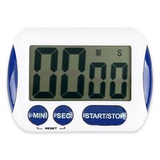 동아피엠에스 대화면 전자타이머 대형 액정화면 쿠킹타이머, 블루계열, 1개