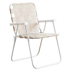 베스트리빙 클래식 벨트체어 라지, 베이지, 1개