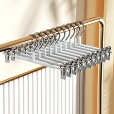 Cozywell 防滑塗層褲架, 10個, 白色