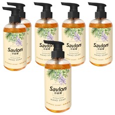 沙威隆 Savlon 抗菌洗手露 經典植萃 500ml 家庭號, 6瓶