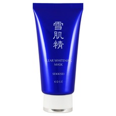 KOSE 高絲 雪肌精 淨白黑面膜 76ml, 深層清潔毛孔，淨白透亮，撕拉式設計, 1入, 1條