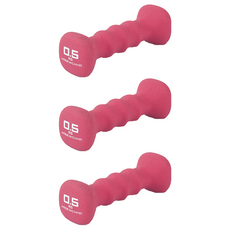 아이워너 네오프렌 사각아령, 0.5kg, 3개