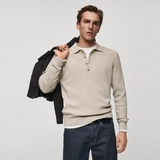 MANGO 男款ANTIGUAS POLO衫 87020602