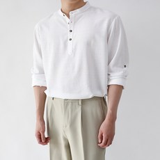 HARRISON HOMME 男款亨利領長袖襯衫 ST-03 The1003