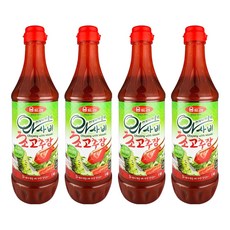 WOOMTREE 山葵醋辣椒醬, 1kg, 4個