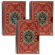 OKLAO 歐客佬 閱讀咖啡世界 精品掛耳禮盒, 特殊書本款設計禮盒 15包入, 10g x 15包, 3盒