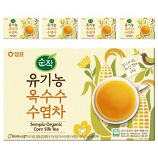 순작 유기농 옥수수수염차, 1.5g, 80개입, 5개