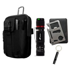 EXPEAK Molly 求生包黑色+迷你LED燈+多工具隨機發貨+口哨隨機發貨