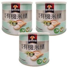 QUAKER 桂格 有機米精 4個月以上適用, 300g, 3罐