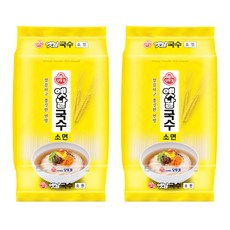 오뚜기옛날 국수 소면, 2.5kg, 2개