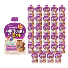 아이배냇 엘더베리조아 아이음료, 베리맛, 100ml, 30개