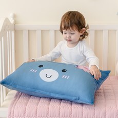 Aileen Kids DTP材質 動物圖案枕頭套, JODY, 2入