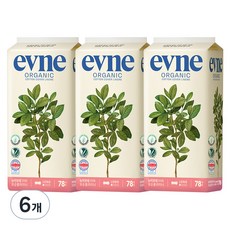 evne 溫和護墊, 長型, 78入, 6個