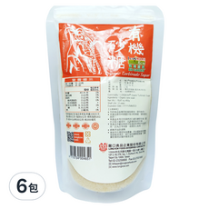 龍口 有機砂糖, 450g, 6包