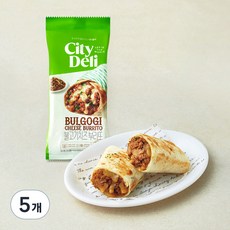 삼립 불고기 치즈 부리또, 115g, 5개