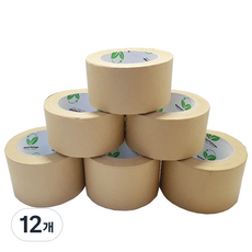 베스트테이프 크라프트 박스 테이프 48mm x 40m, 12개