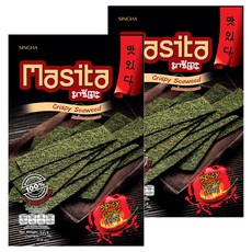 Masita 瑪喜泰 脆海苔 麻辣, 36g, 2包