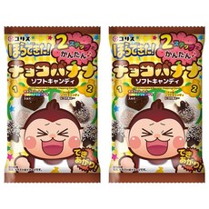CORIS 手作巧克力香蕉味嚼糖, 2個, 36g