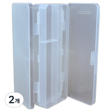 모닝글로리 비움 다용도 투명 양면 케이스, 2개