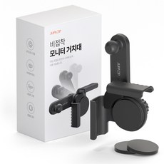 JUPAZIP 非黏著式特斯拉螢幕手機支架 Model 3 Model Y Model S Model X, 黑色, 1個