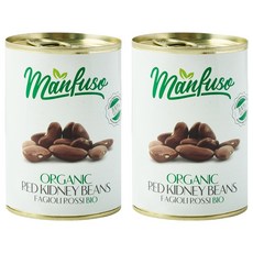 Manfuso 紅腰豆罐頭, 2罐, 400g