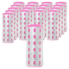 黑暗加熱捲發超長, 顏色隨機, 18個